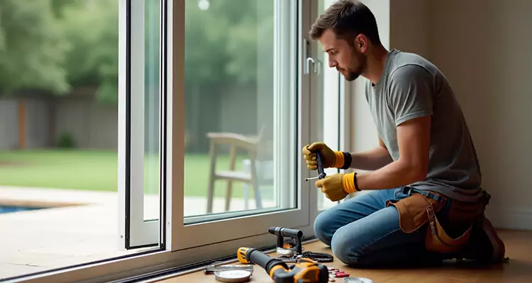 Sliding Glass Door Panel Repair in Town 'n' Country, FL